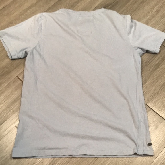 Tokyo Laundry Short Sleeve Gray/Light Blue T-Shirt size L - Picture 10 of 11